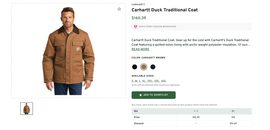 Carhartt Duck Traditional Coat