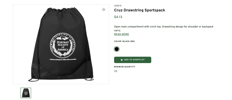 Cruz Drawstring Sportspack