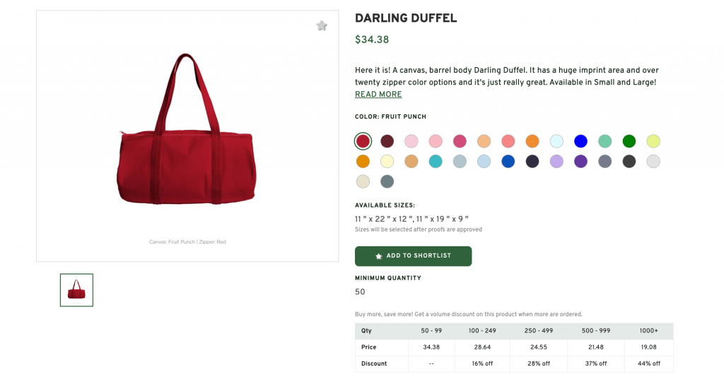 Darling Duffel