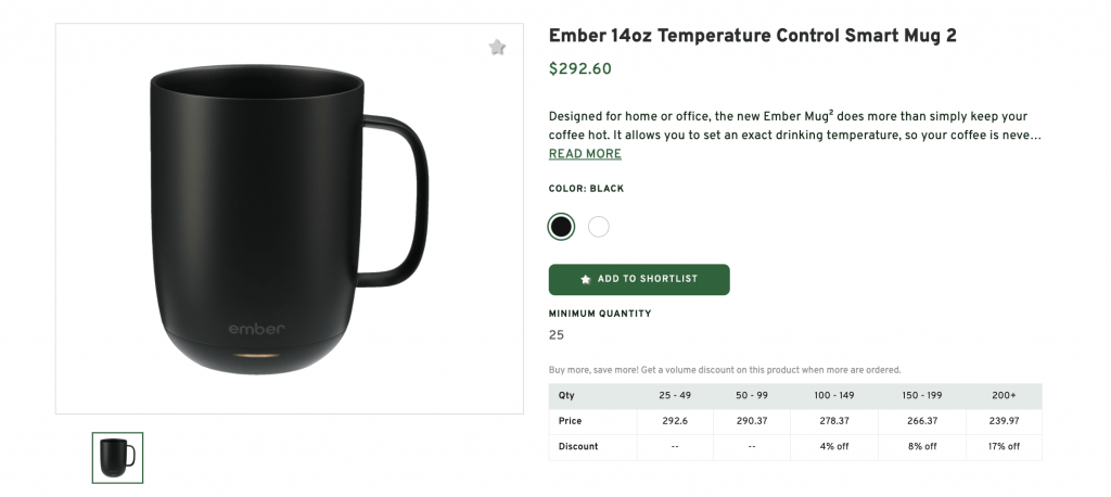 Ember 14oz Temperature Control Smart Mug 2