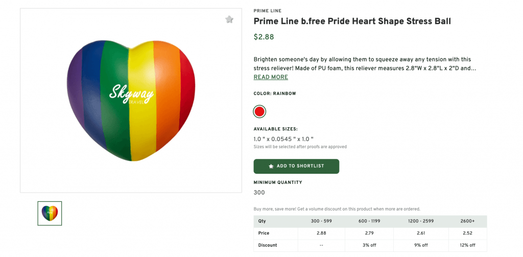 Heart Shape Stress Balls