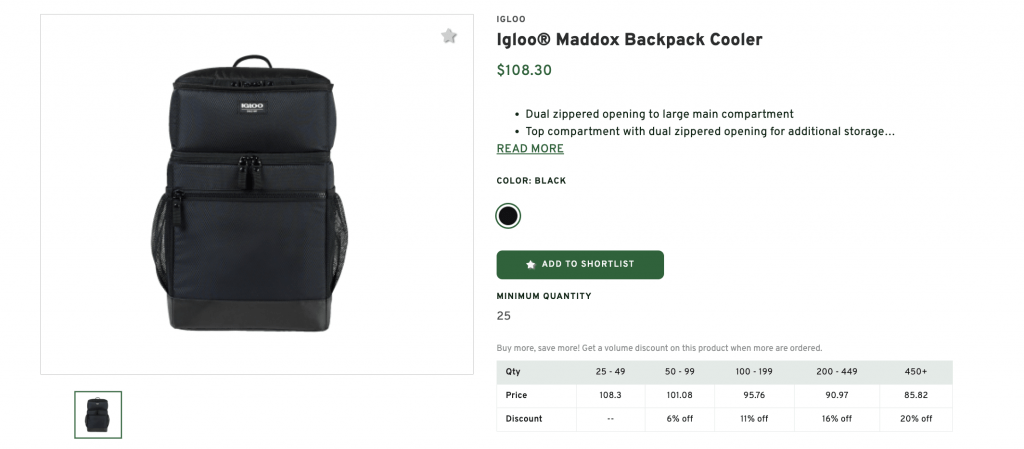 Igloo Maddox Backpack Cooler