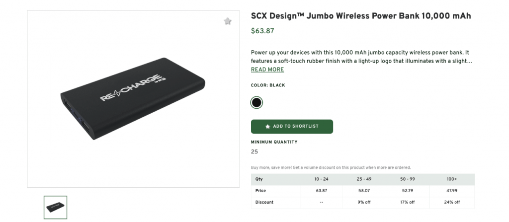 Jumbo Wireless Power Bank