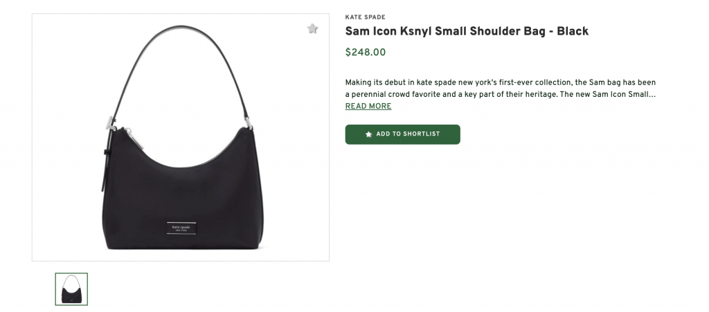 Kate Spade Sam Shoulder Bag