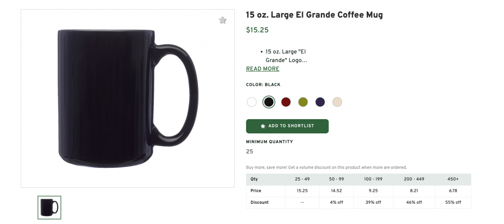 Large El Grande Coffee Mug