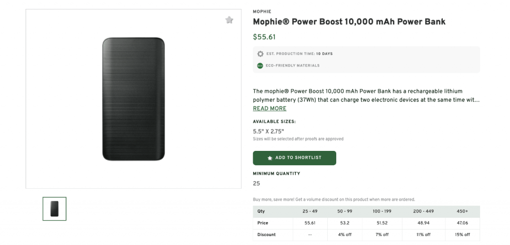 Mophie 10,000 mAh Power Bank