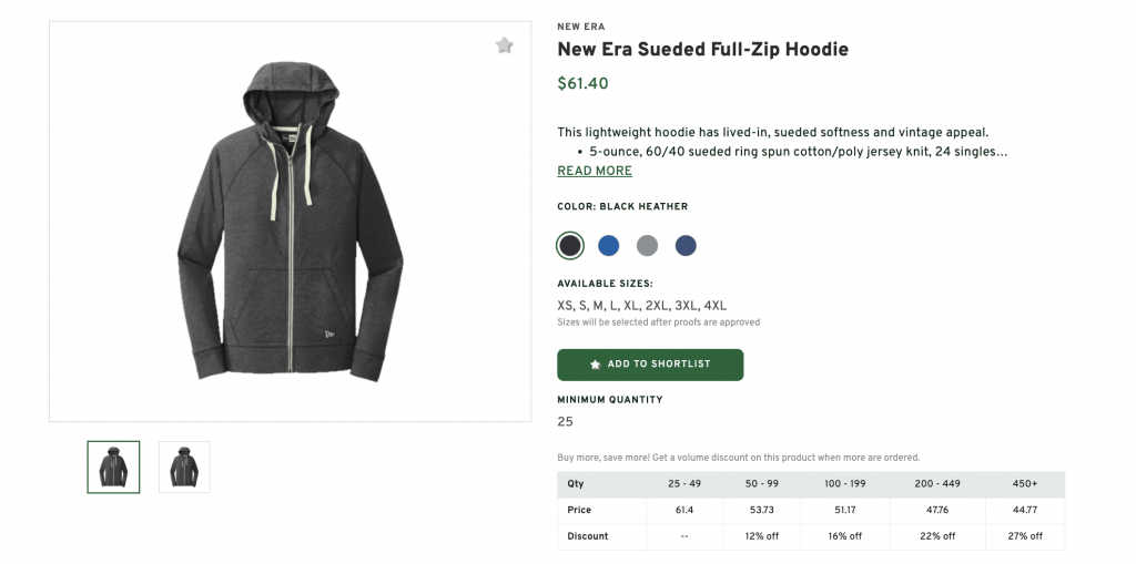 Sueded Full-Zip Hoodie