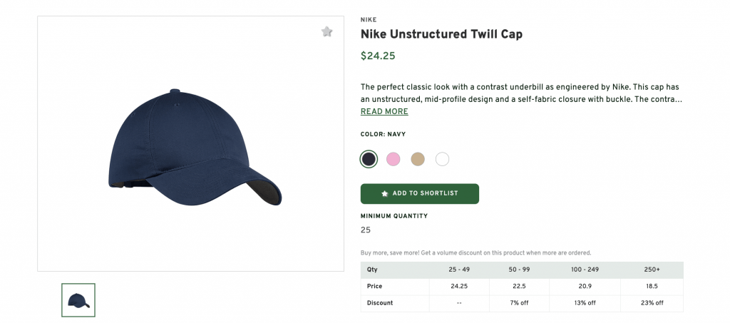 Nike Unstructured Twill Cap