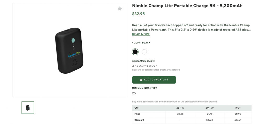 Nimble Champ Lite Portable Charger