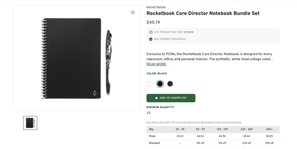 Rocketbook Core Director Notebook