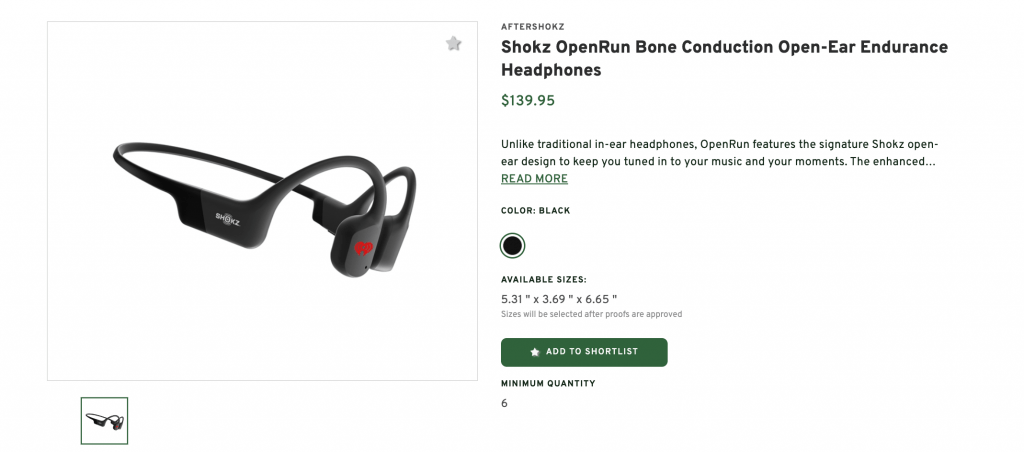 Shokz Open-Ear Endurance Headphones