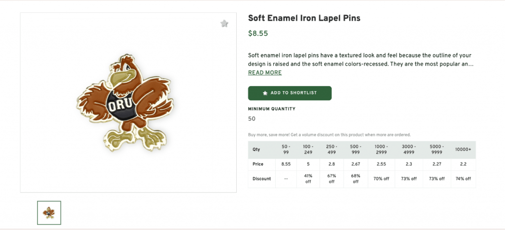 Soft Enamel Iron Lapel Pins