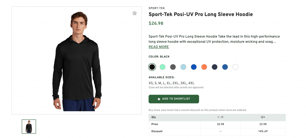 Sport-Tek Long Sleeve Hoodie