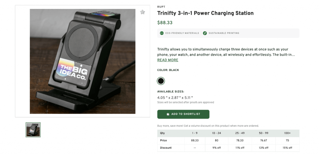 Trinifty 3-in-1 Power Charging Station