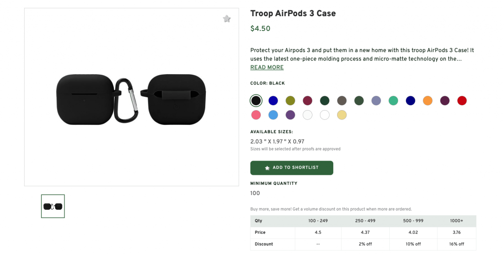 Troop AirPods 3 Case