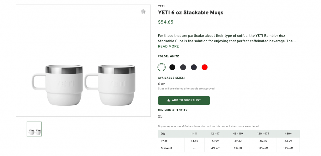 YETI 6 oz Stackable Mugs