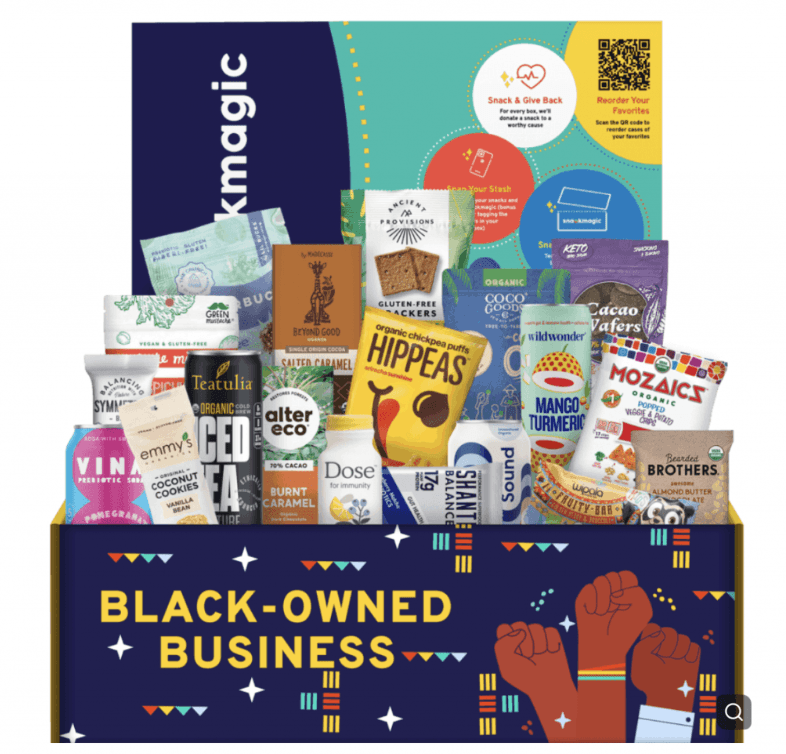 black owned bussiness gift box