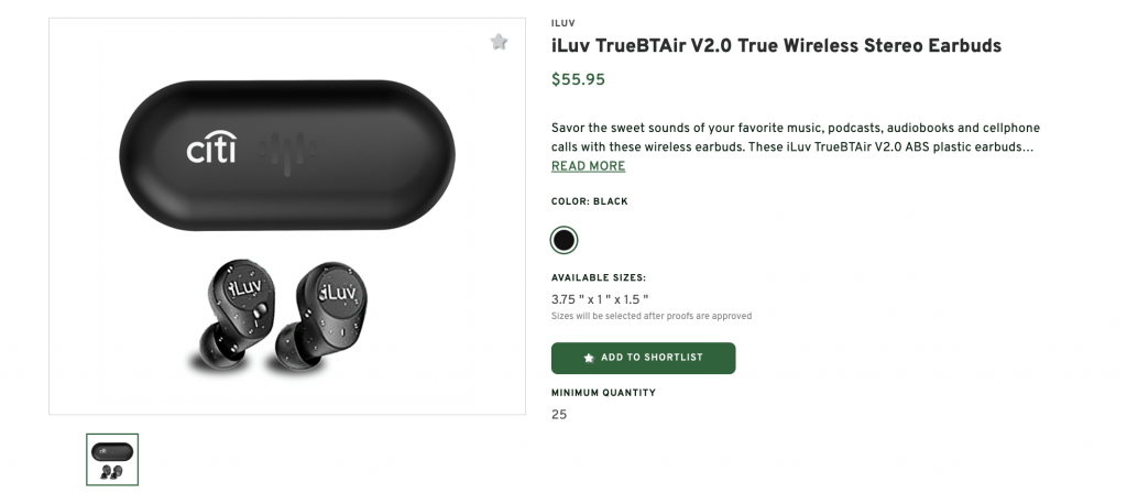 iLuv Wireless Stereo Earbuds