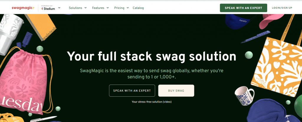 swag platform for employee appreciation