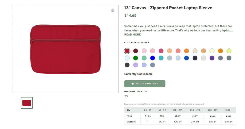 Laptop Sleeve Zipped